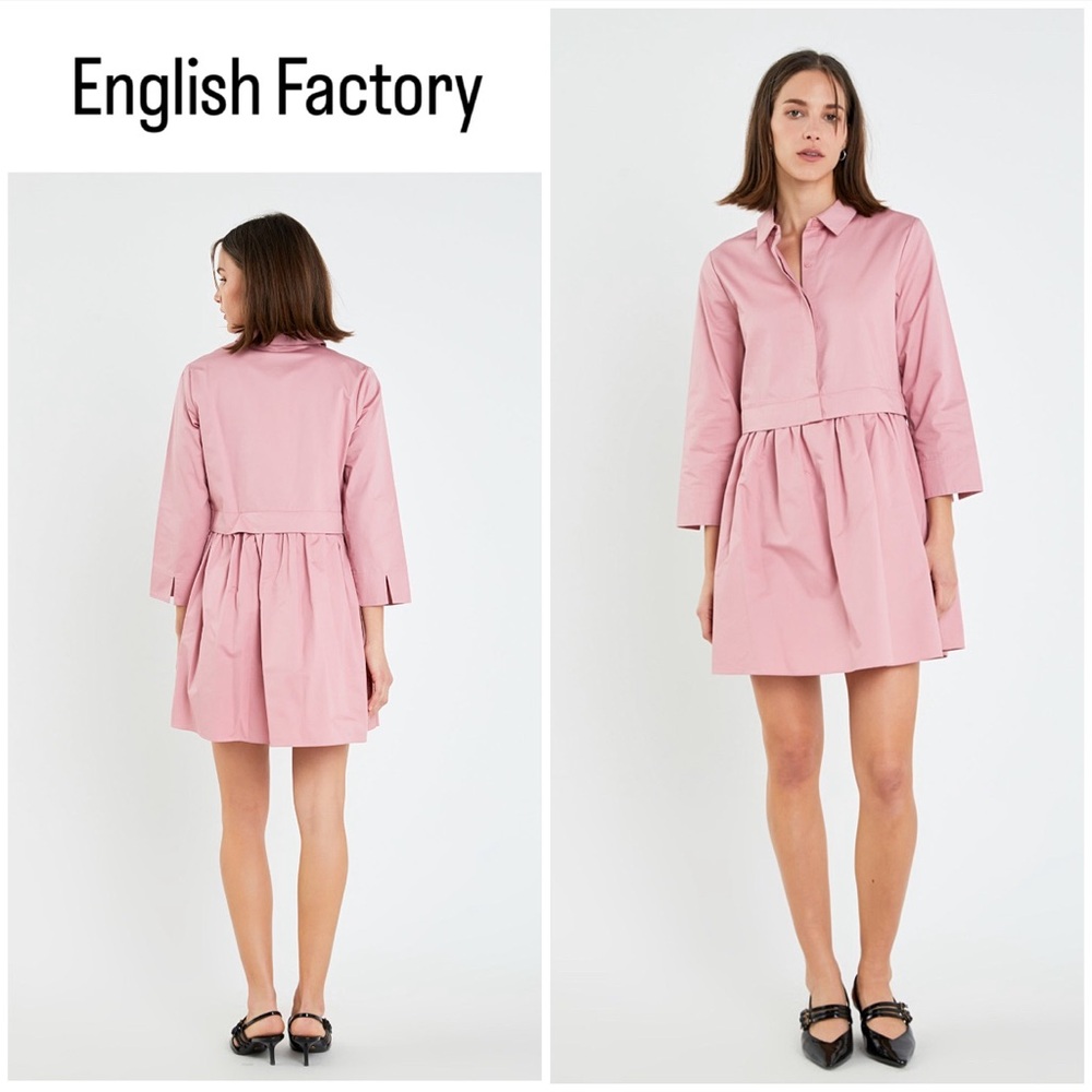 English Factory ~ Shirt Mini Dress